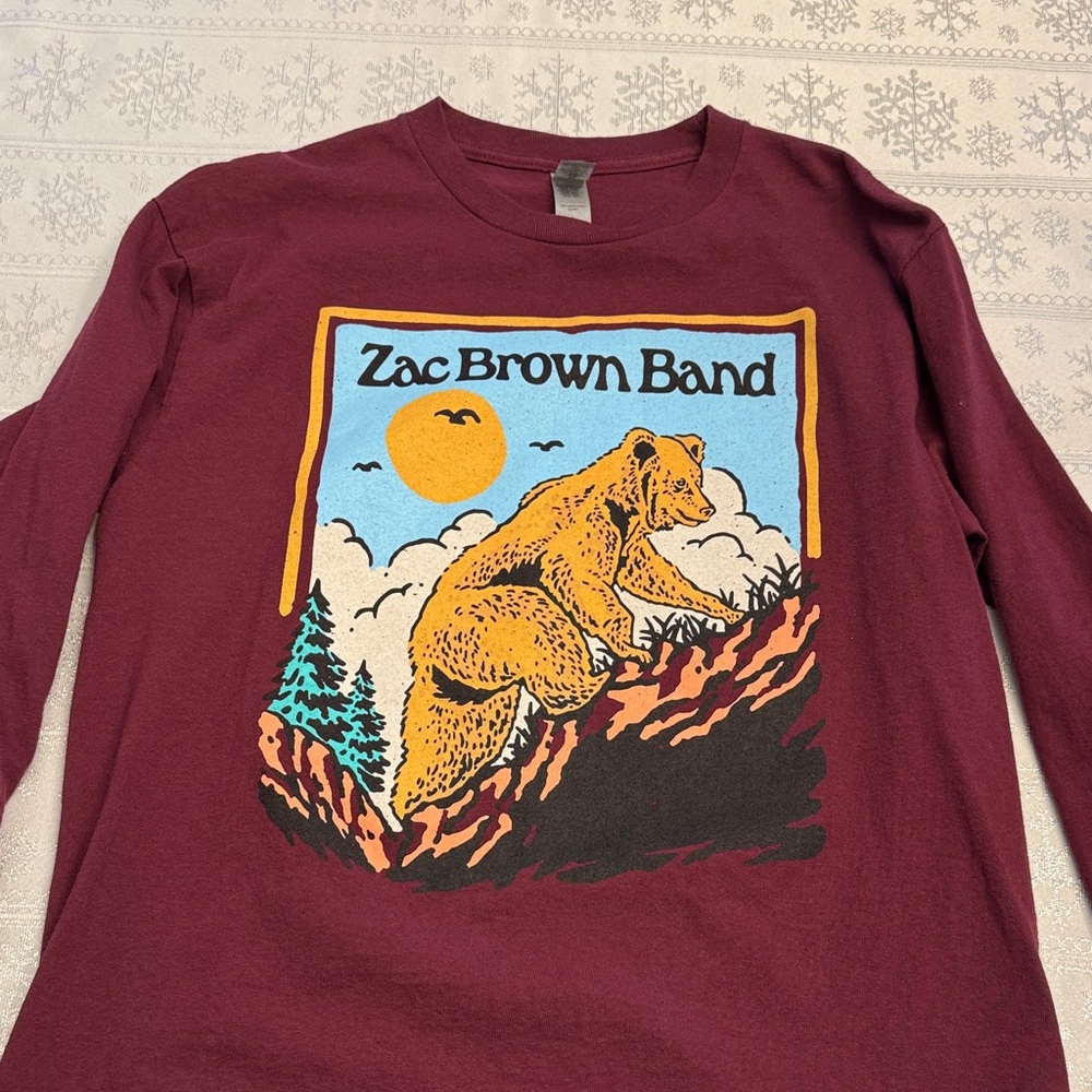 Zac Brown Band 2023 Concert Long Sleeve Tee